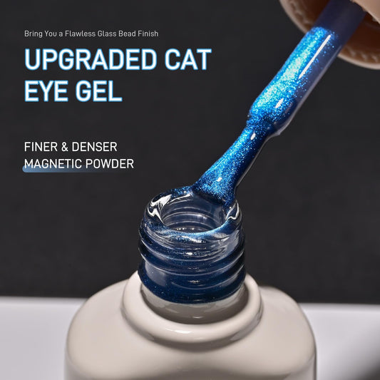 GAOY magnet demonstrates Cat Eye pattern before curing.
