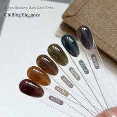 GAOY jelly gel texture demonstrates semi-opaque finish for subtle nail art