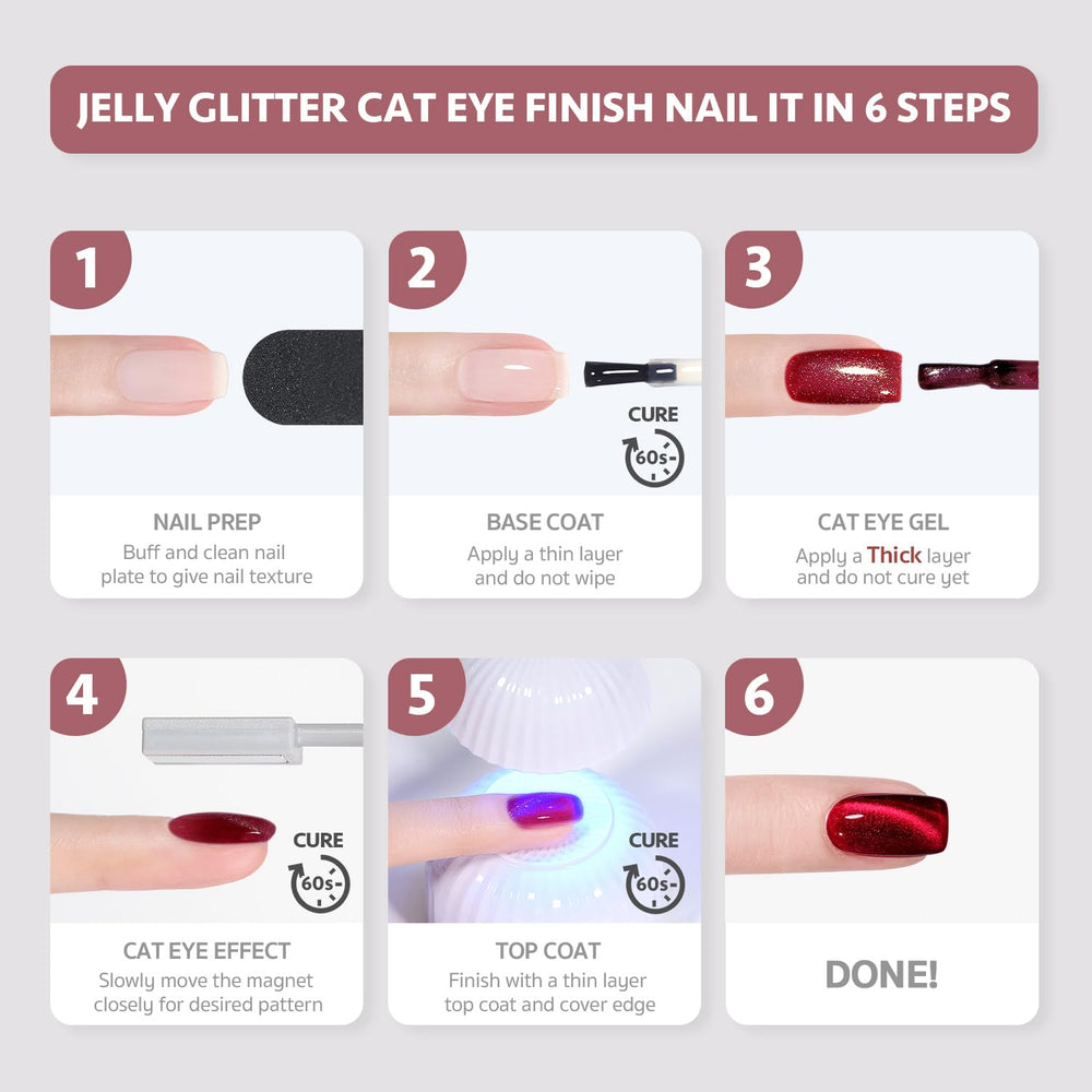 GAOY Dream World nail art at home with salon-like results.