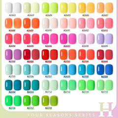 GAOY glossy top coat bottle closeup for salon-like shine