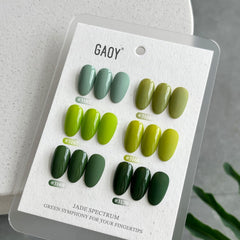 GAOY manicure with gel top coat for long-lasting shine up to 4 weeks