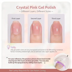 GAOY Jelly Gel 60-second UV cure for quick polish.