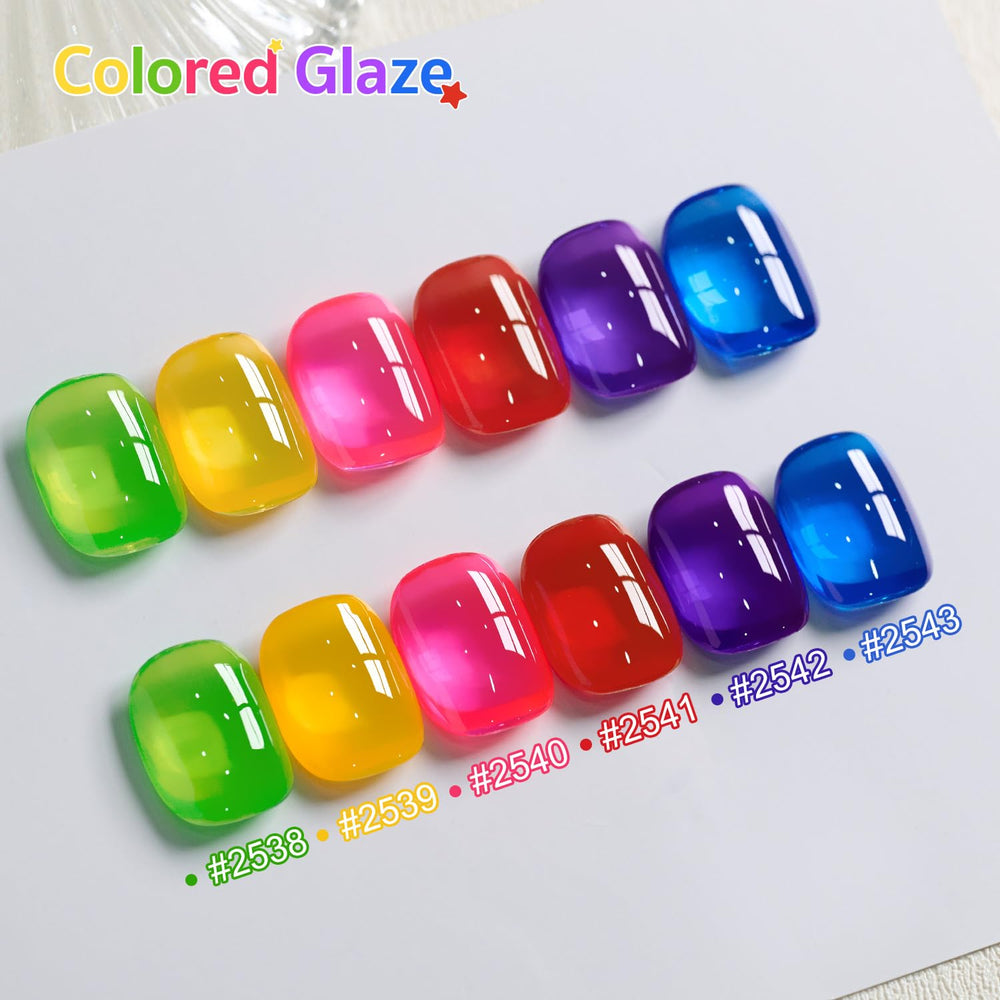 GAOY Jelly Gel yellow bottle for buildable color and quick at-home nail art.