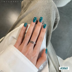 GAOY Jelly Gel Polish Yellow brightens nail art with sunny effect.