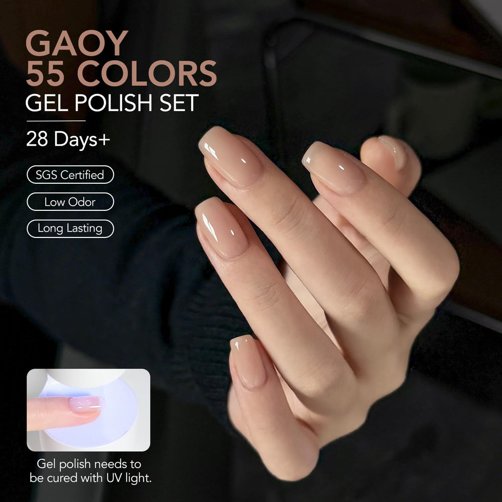GAOY long-lasting wear aims for up to four weeks with proper prep