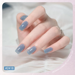 GAOY Mizzle purple gel polish close-up for vibrant DIY nail art.