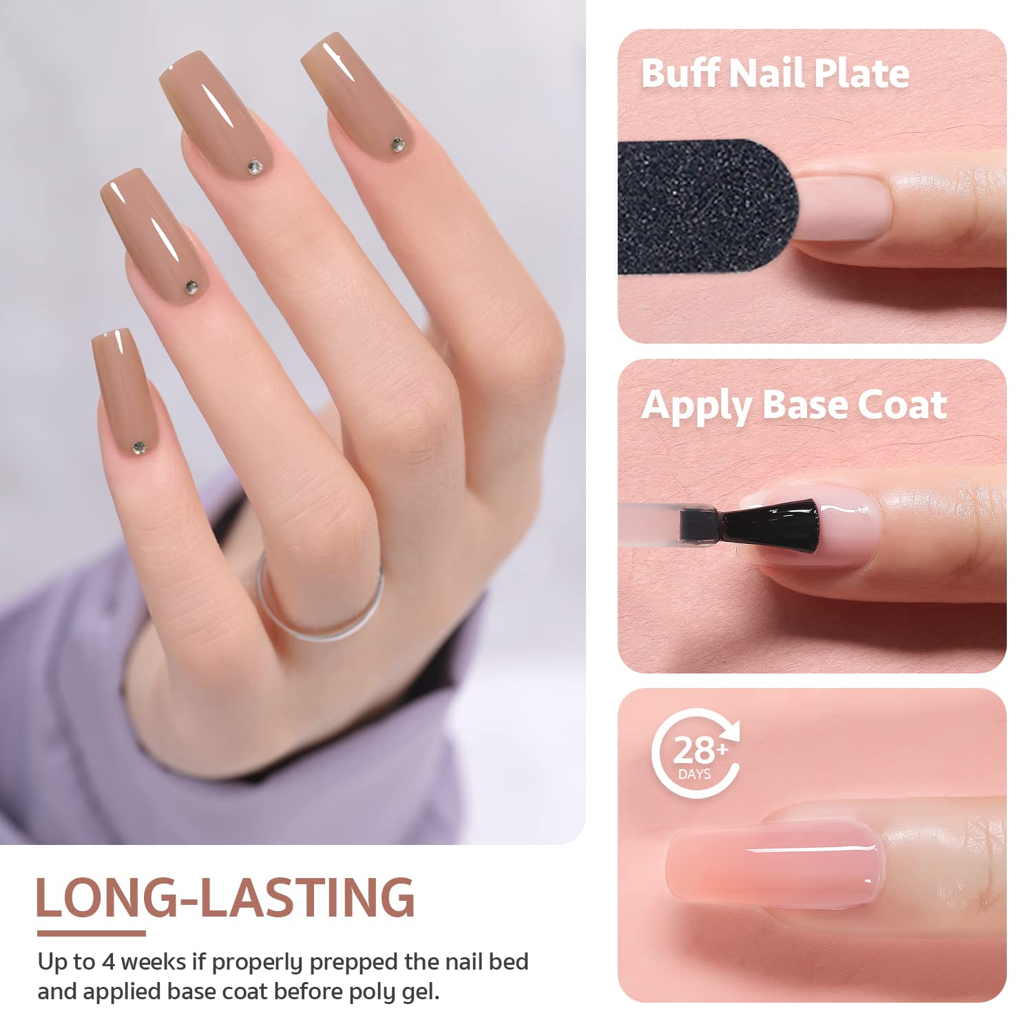 GAOY nail lamp used for UV curing, delivering quick setting at home.
