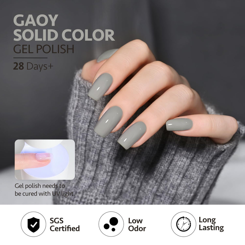 GAOY compact packaging includes six bottles of 7.3 ml each.