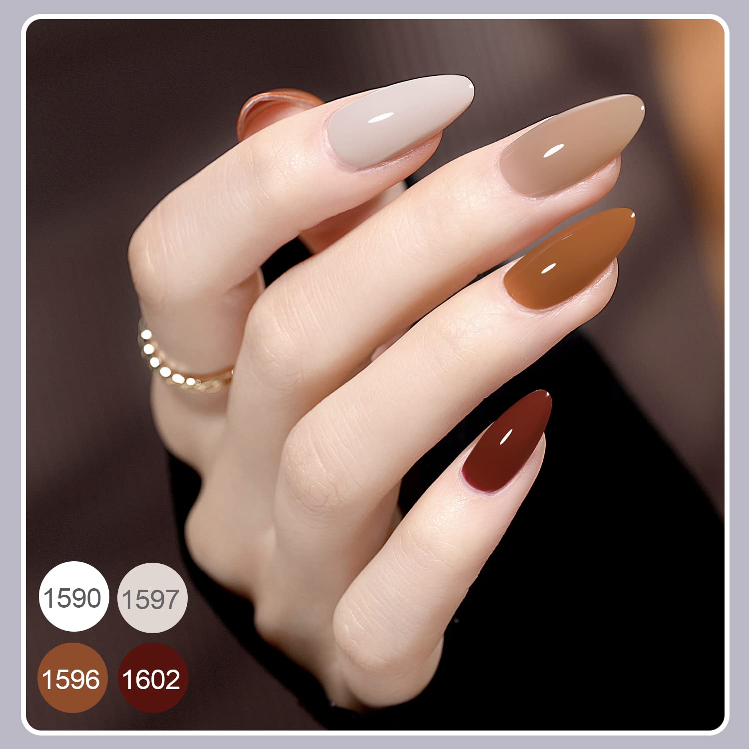 GAOY pink white red nude range for seasonal styles
