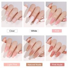 GAOY poly gel UV light cure in sixty seconds for fast dry.