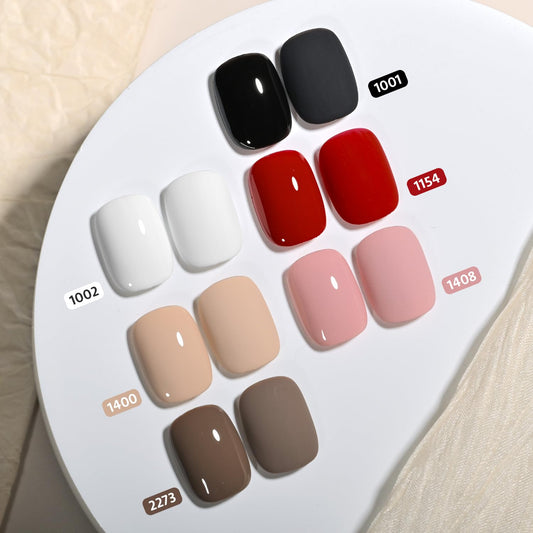 GAOY red gel polish bottle for bold nails with a fast 60-second UV cure