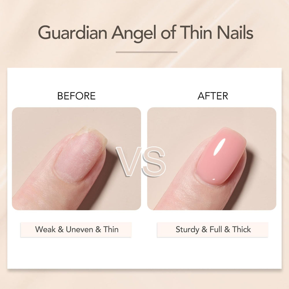 GAOY nail prep buff demonstrates gentle buffing to prep nail bed
