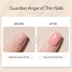 GAOY nail prep buff demonstrates gentle buffing to prep nail bed