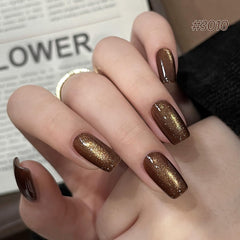 GAOY six-color gel kit with magnet for versatile nail art options.