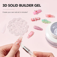 GAOY solid builder gel for 3D sculpting with durable results