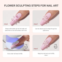 GAOY gel set with 3D mold and silicone pen for artistry