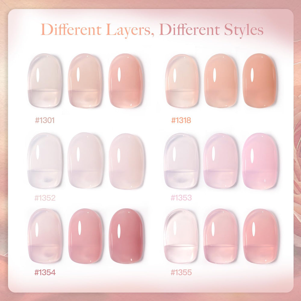 GAOY top coat and base coat with UV lamp for glossy gel finishes.