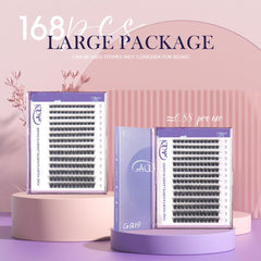 GAQQI 10mm lashes offer subtle length for daily glamour.