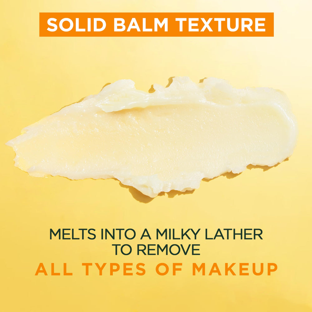 Garnier Erase It All Cleansing Balm creates a milky lather when water is added