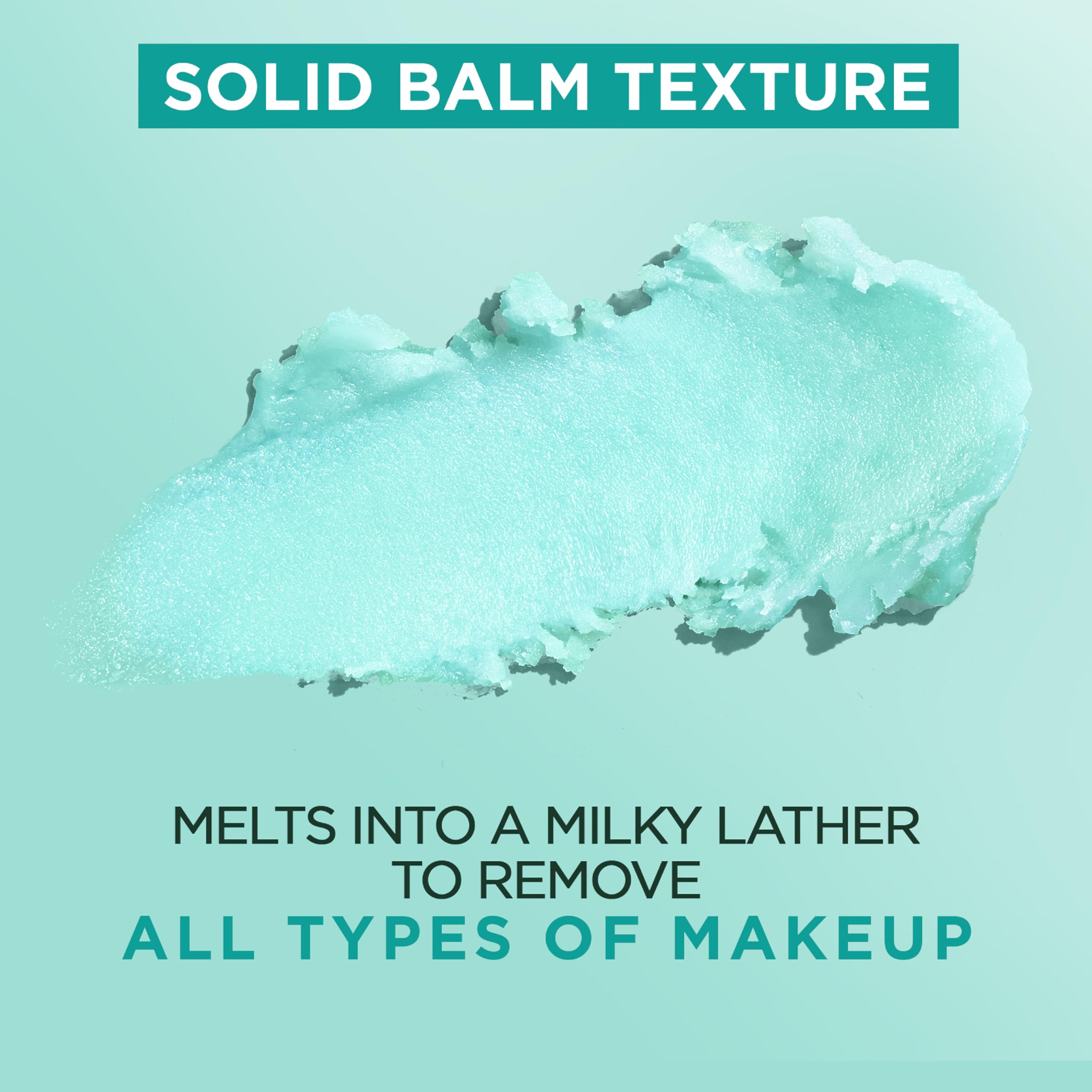 Emulsifying Garnier Erase It All balm with water to form milky cleanser