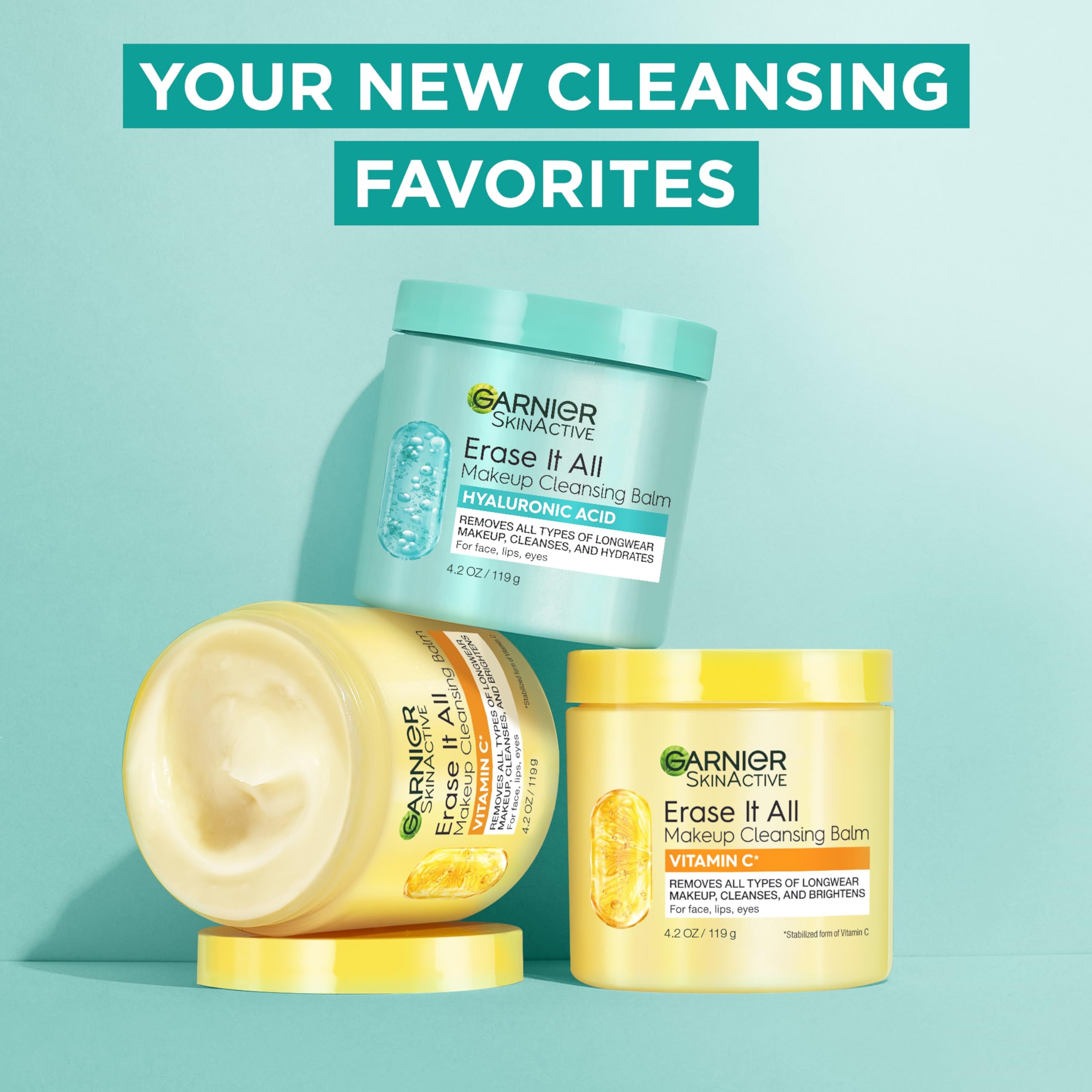 Using Garnier Erase It All balm as a 10-minute hydration mask
