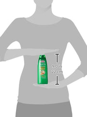 Garnier Fructis Brazilian Smooth Shampoo styling scene for smoother hair and easier straightening.