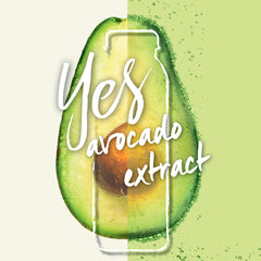 Avocado extract close-up in Garnier Fructis Smoothing Treat Conditioner