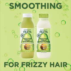 Creamy avocado conditioner texture close-up highlights lightweight conditioning