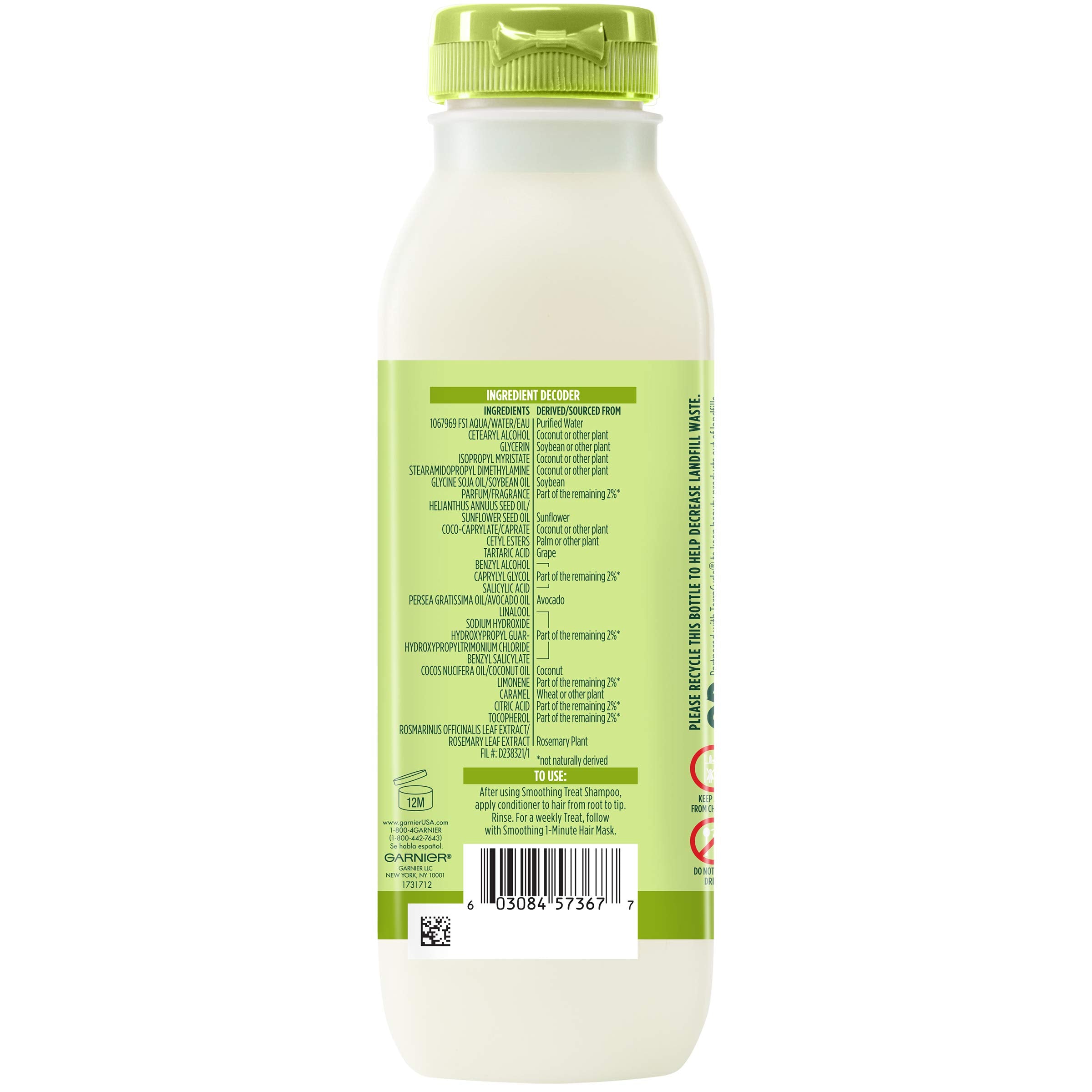 Bottle with color-treated hair symbol shows suitability for dyed hair