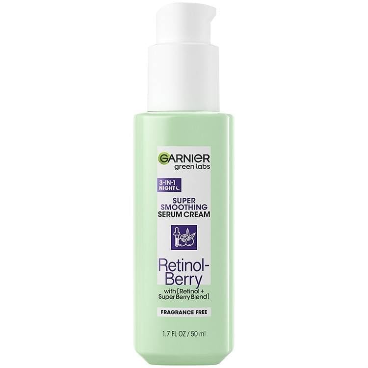 Garnier Green Labs eye-area close-up showing refreshed under-eye appearance.