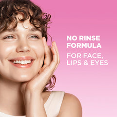 Garnier Micellar Water with Rose Water eye makeup removal demo