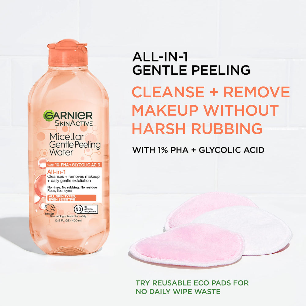 Garnier SkinActive two-pack packaging displayed for value and convenience.