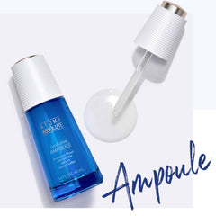 GASHINA STORY A.t.o.m.y ampoule on skin after use shows even coverage.