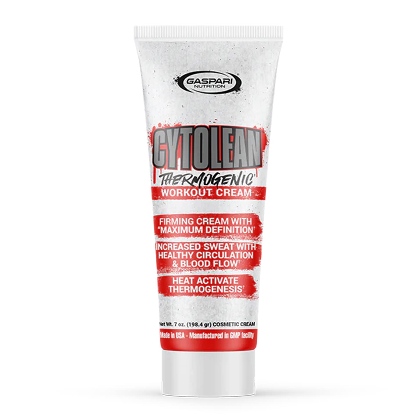 Gaspari Nutrition Cytolean Cream jar and tube display for focused definition.