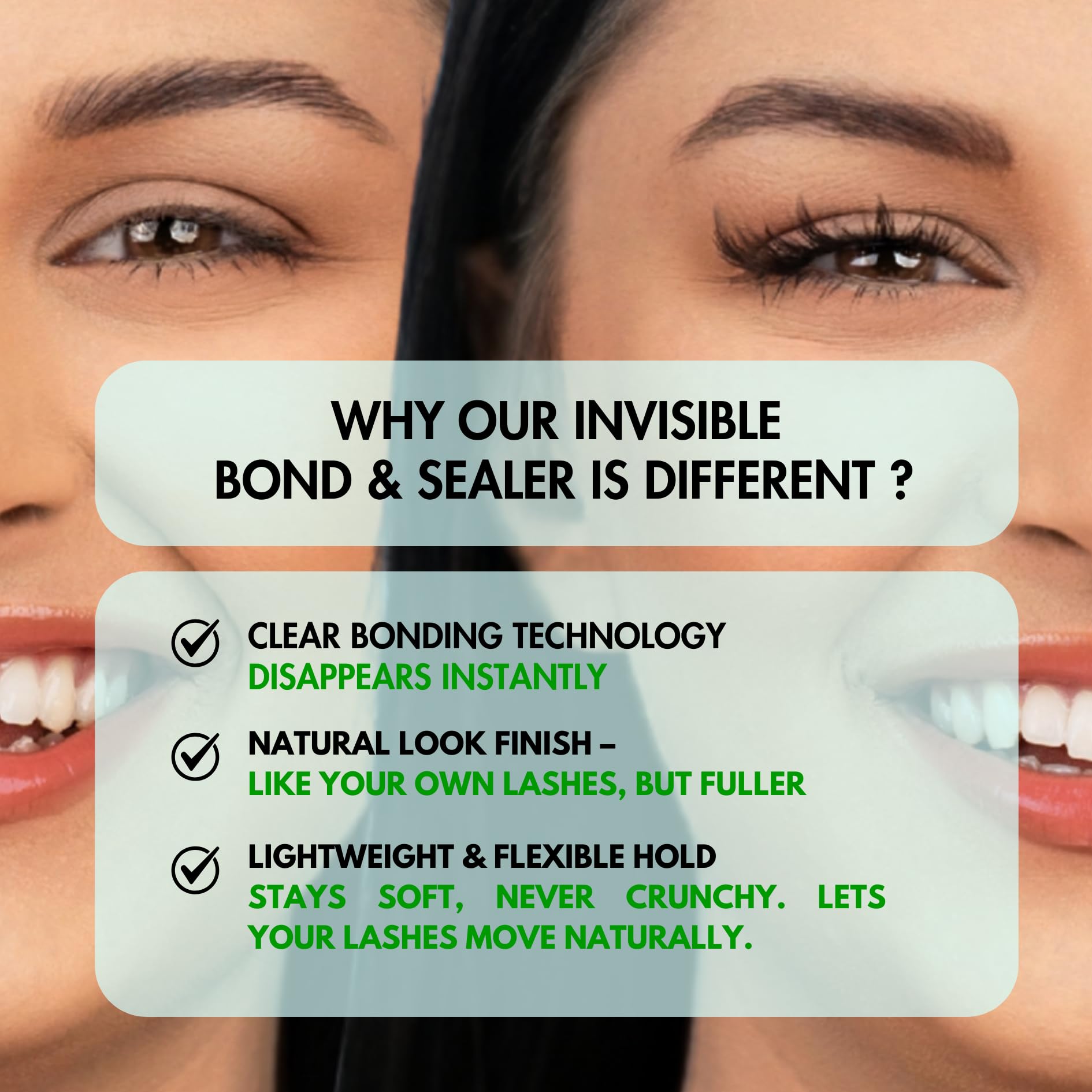 Gazelle 2in1 Lash Keeper packaging for easy product discovery