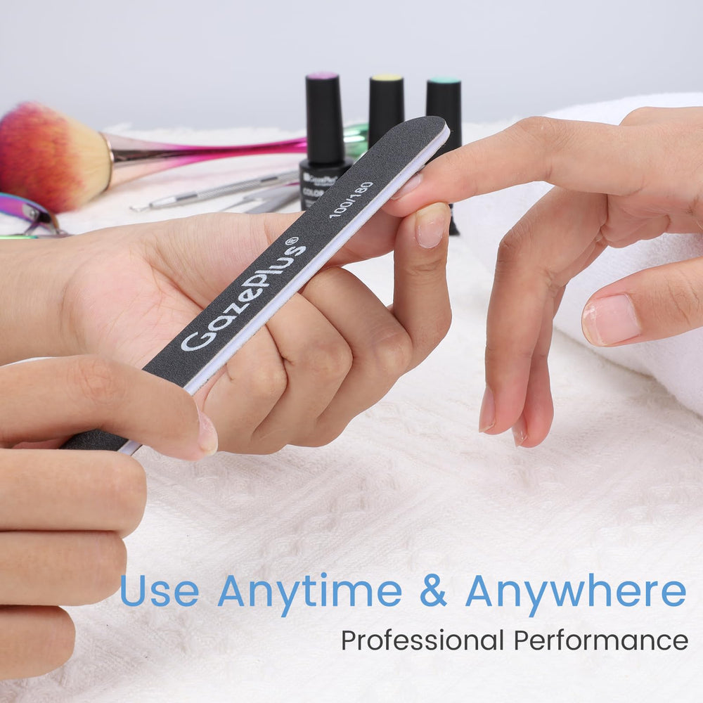 GAZEPPLUS bulk nail file set ideal for salons and households