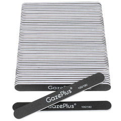 GAZEPPLUS nail files 7-inch dual grit for acrylic and natural nails