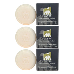 GBS mens shaving soap bar with shea butter for a smooth shave and skin conditioning