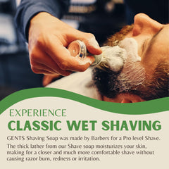 GBS professional-grade glide supports safe, precise shaving with any razor type