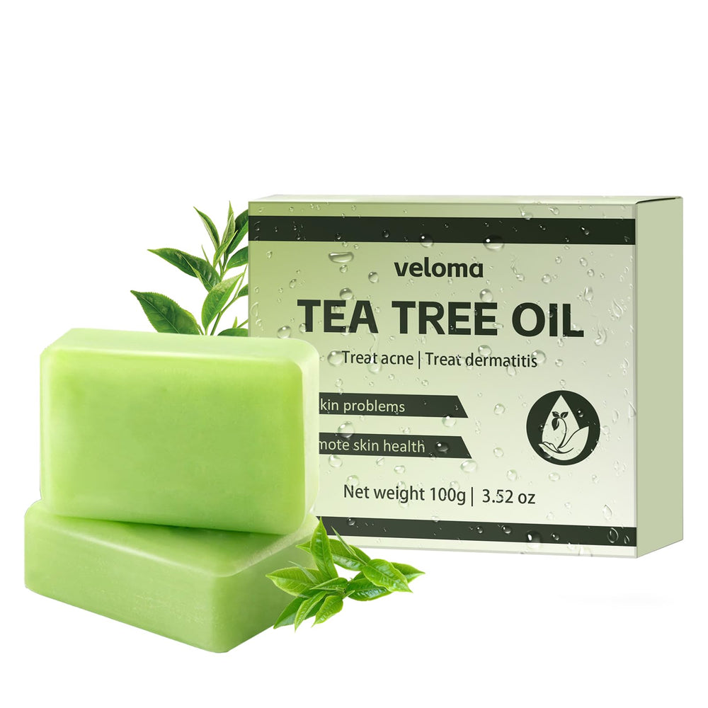 GDS Veloma soap packaging showing clean, daily cleansing routine concept.