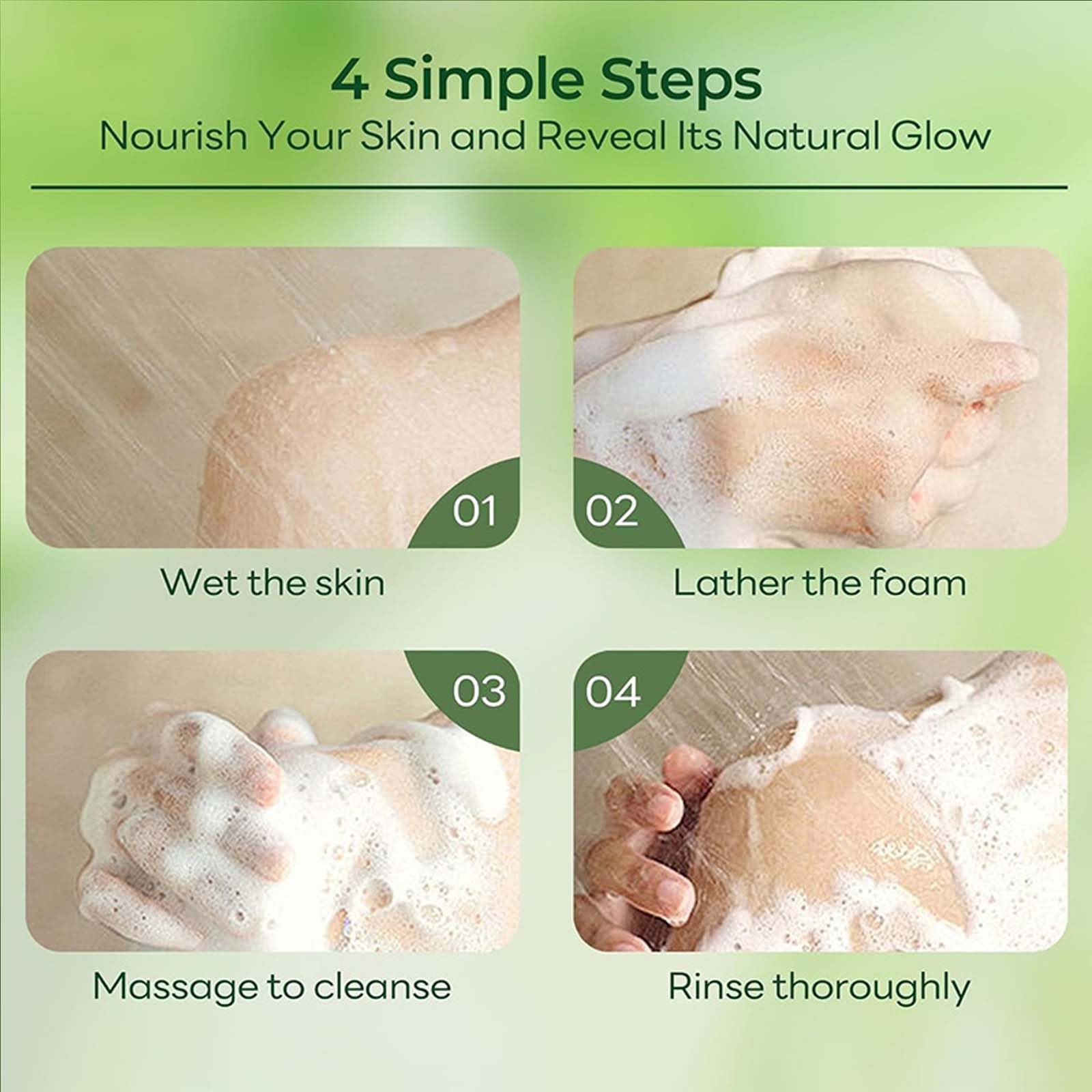 GDS Veloma soap tea tree blend ingredients highlight natural aromatics for a refreshed feel.