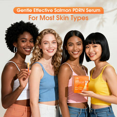 GDTLTP Salmon DNA Serum post-application glow and refreshed look
