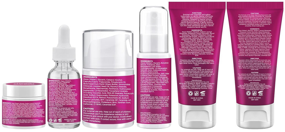 GEBEATY gift-ready box showcasing teen-friendly skincare for daily use