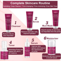 GEBEATY scrub sachet indicating gentle exfoliation for smooth skin