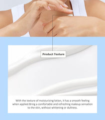 Hands applying Relief Sun Organic sunscreen shows easy glide and quick absorption.
