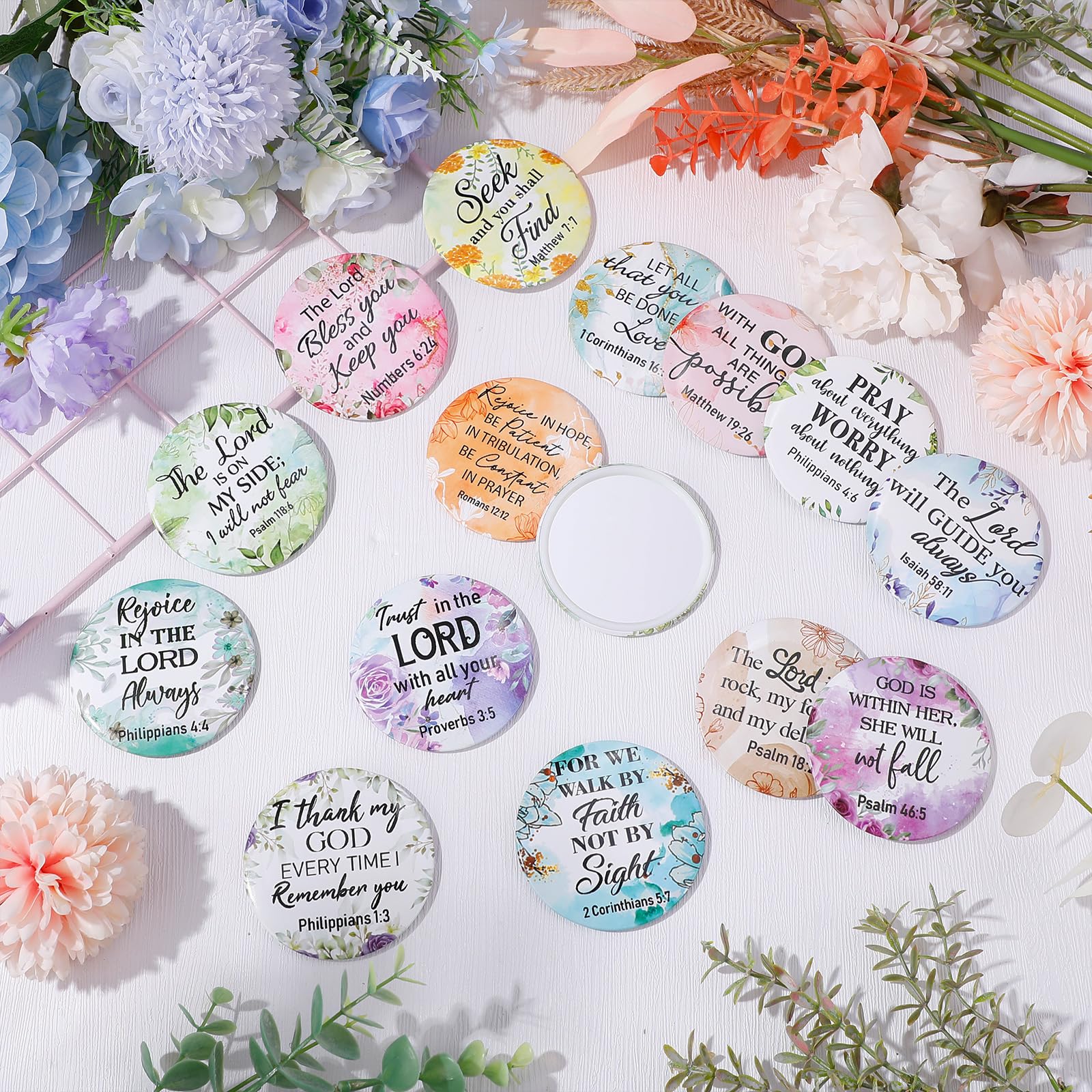 Geelin church event favor mirror for gifting at services.