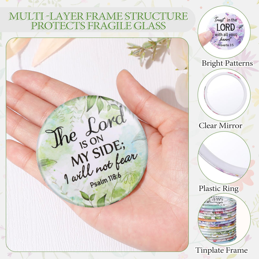 Geelin colorful pocket mirror for women, perfect for on-the-go touchups.