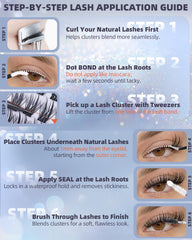 Geeneiya at-home lash extension kit for easy DIY application