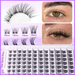 Geeneiya CC curl lash clusters create curl and lift with comfort