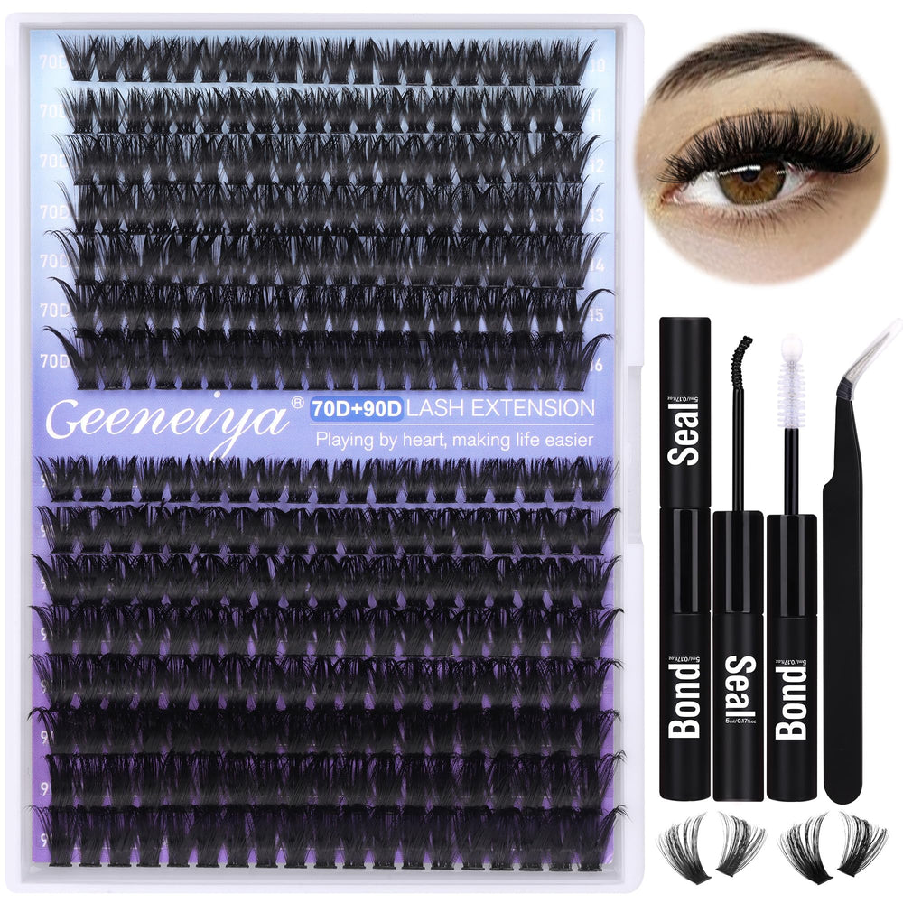 Geeneiya DIY lash kit in compact package for home use